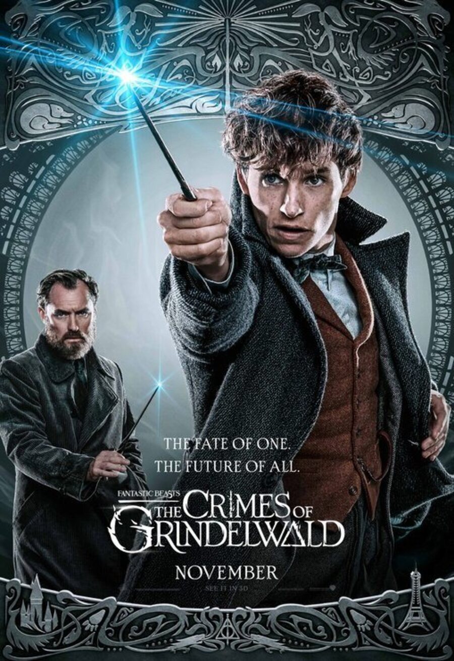 Cartel de Animales Fantásticos: Los crímenes de Grindelwald - Reino Unido #4