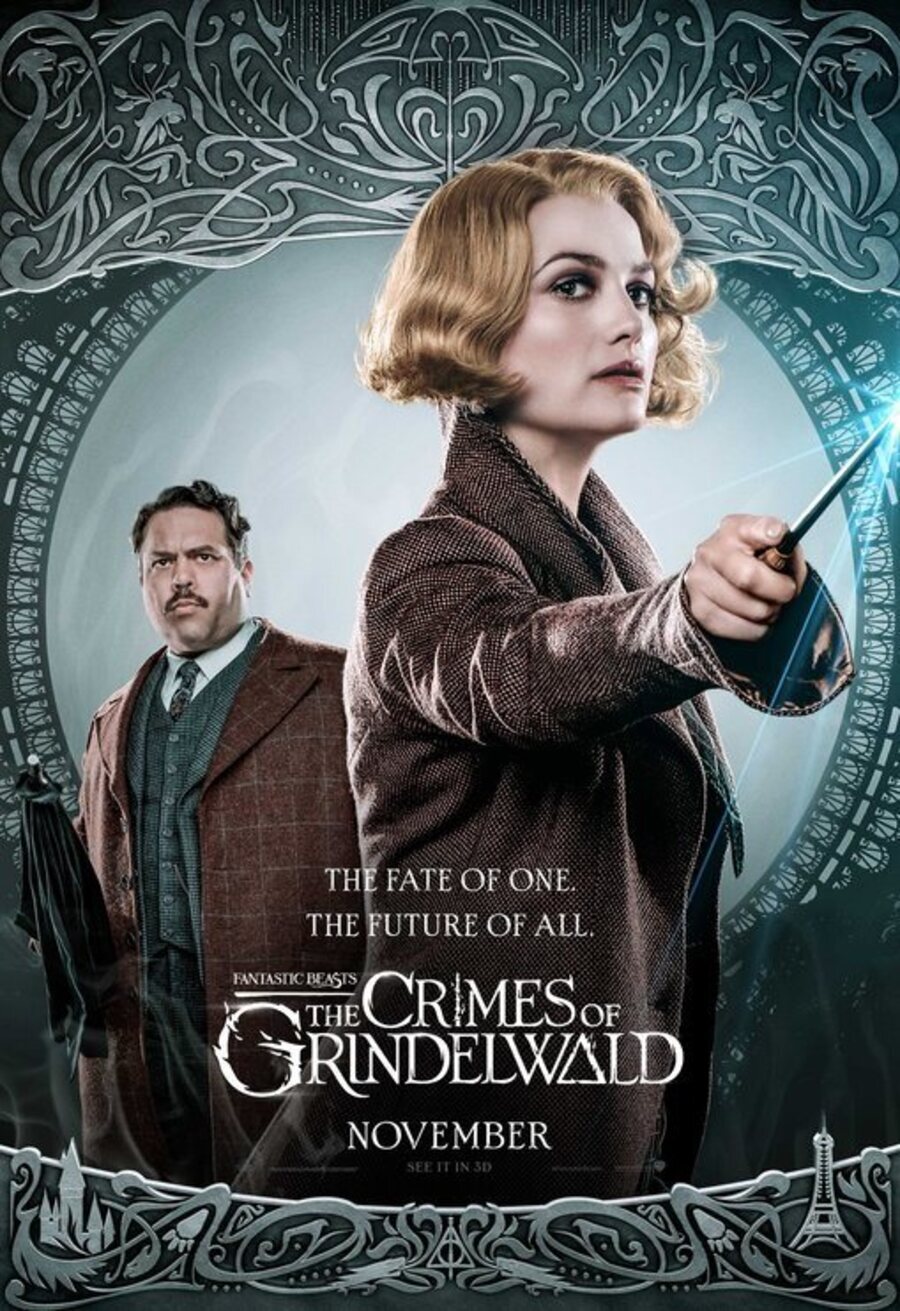 Cartel Reino Unido #6 de 'Animales Fantásticos: Los crímenes de Grindelwald'