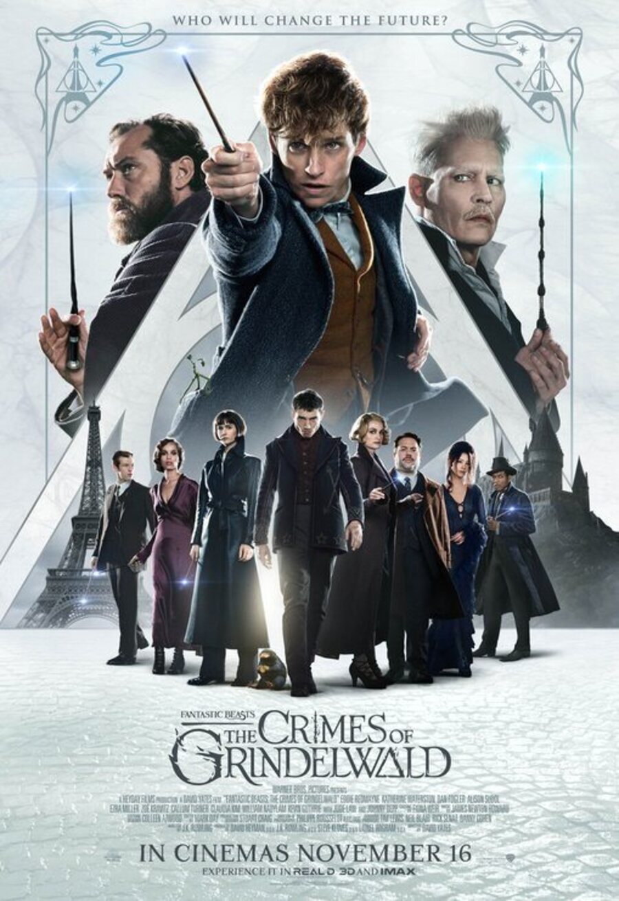 Cartel de Animales Fantásticos: Los crímenes de Grindelwald - Internacional #2