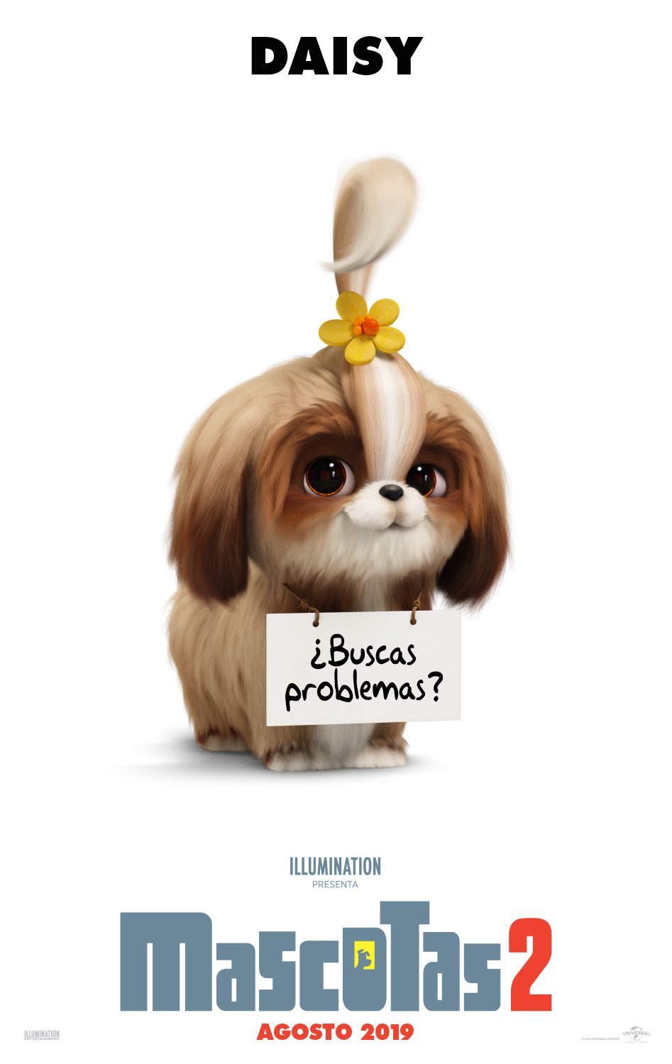 Cartel de La vida secreta de tus mascotas 2 - Daisy (España)