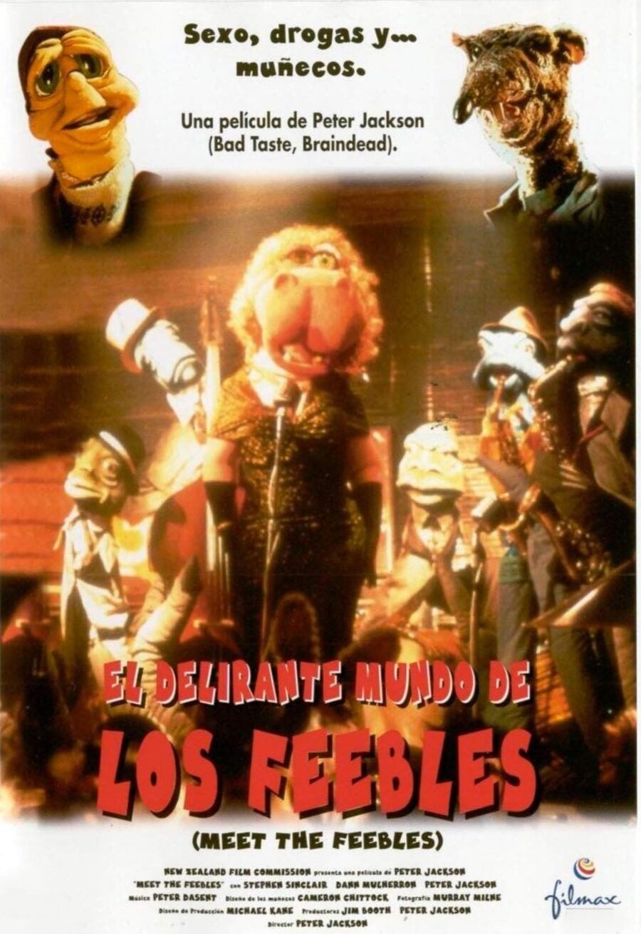 Cartel de El mundo de los Feebles - España