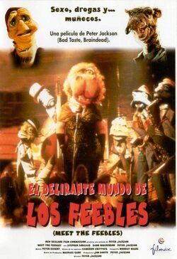 Cartel de El mundo de los Feebles