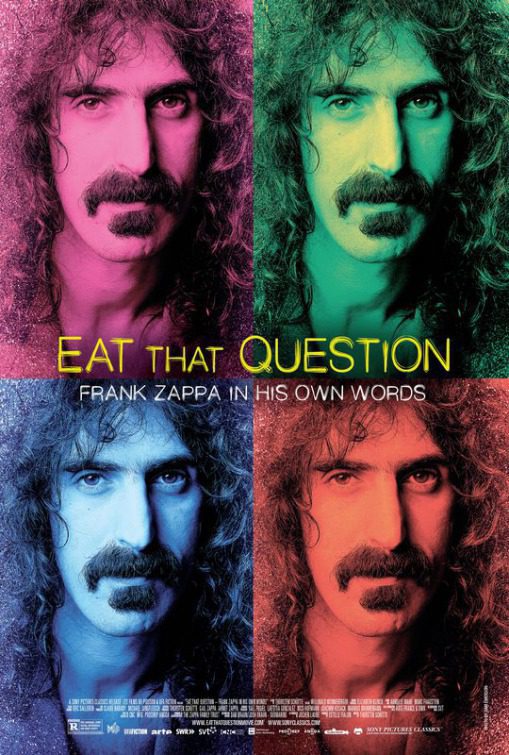 Cartel de Eat That Question: Frank Zappa in His Own Words - Eat That Question: Frank Zappa in His Own Words