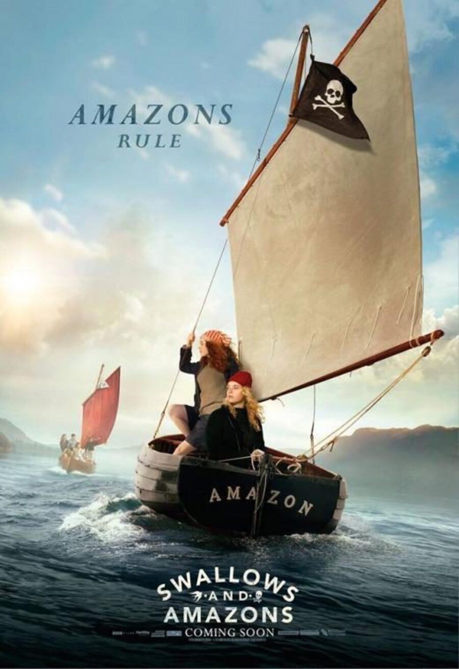Cartel de Swallows and Amazons - Reino Unido