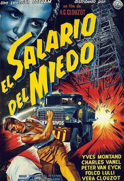 Cartel de El salario del miedo