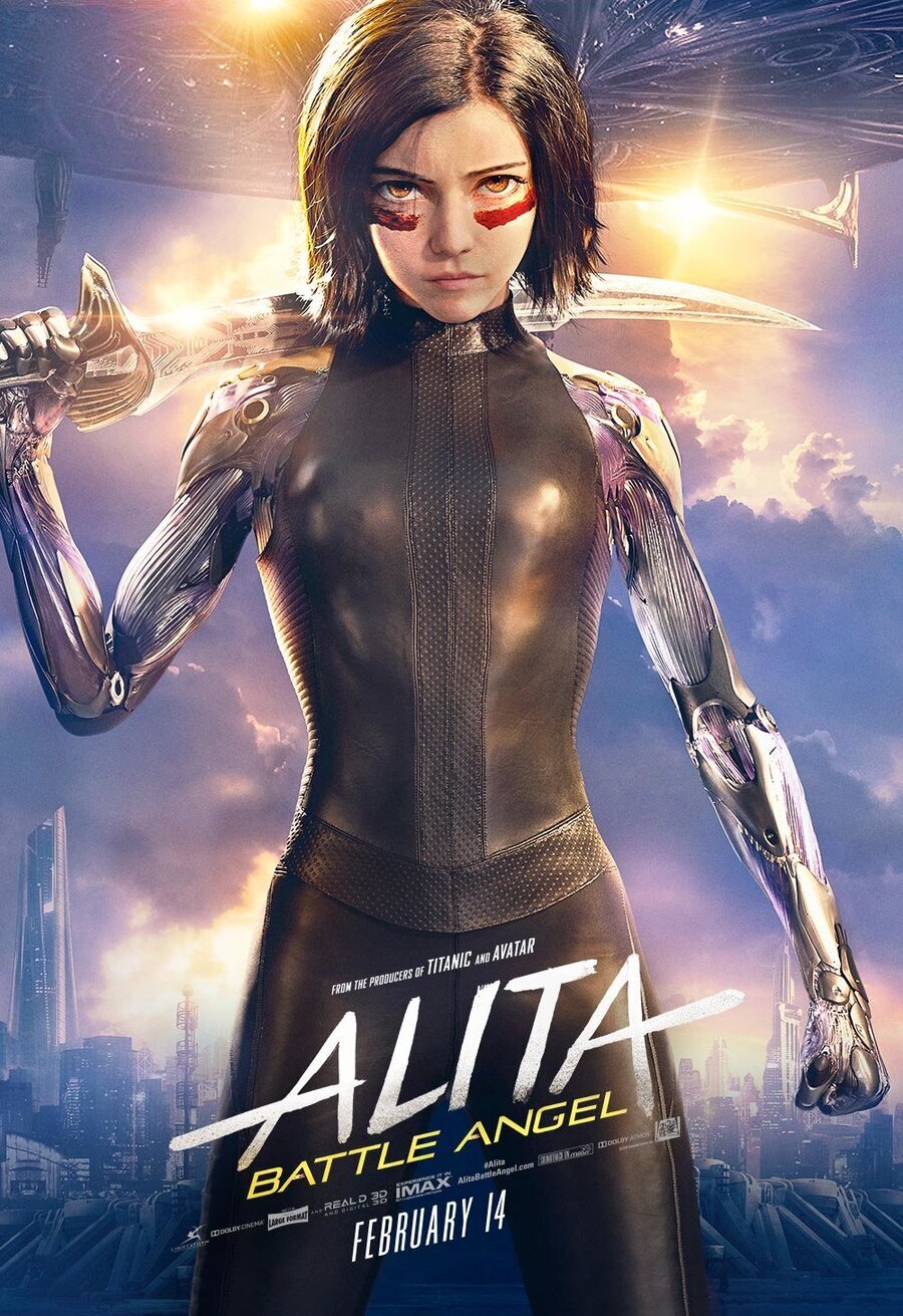 Cartel de Battle Angel: La última guerrera - Poster UK 'Alita: Battle Angel' #2