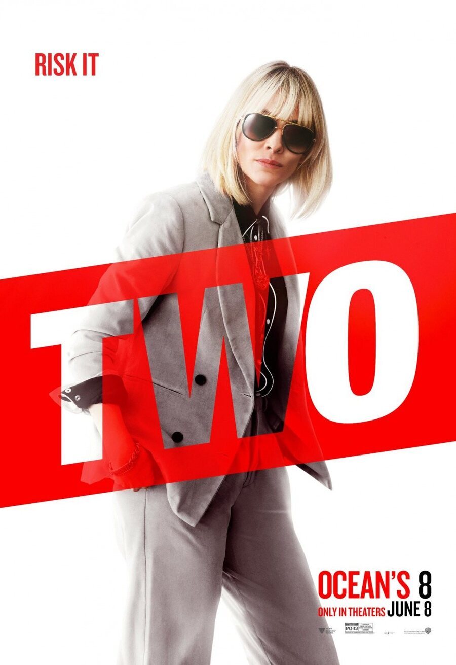Cartel de Ocean's 8: Las Estafadoras - Two