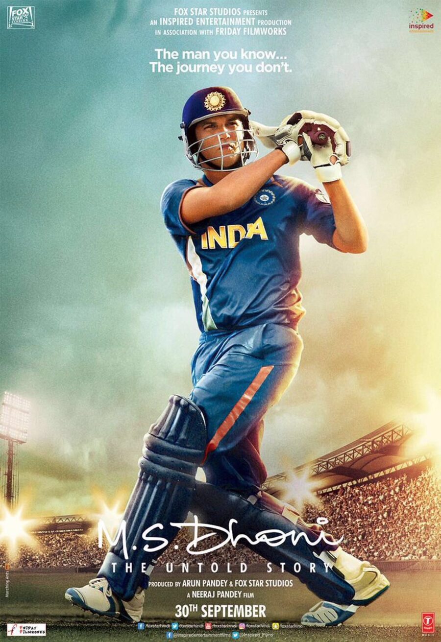 Cartel de M.S. Dhoni: The Untold Story - India
