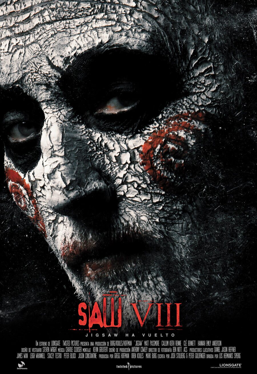 Cartel de Jigsaw: El juego continúa - Póster final