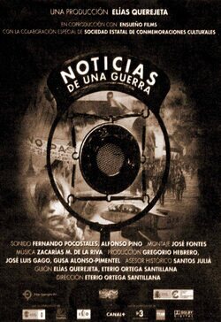 Cartel de Noticias de una guerra