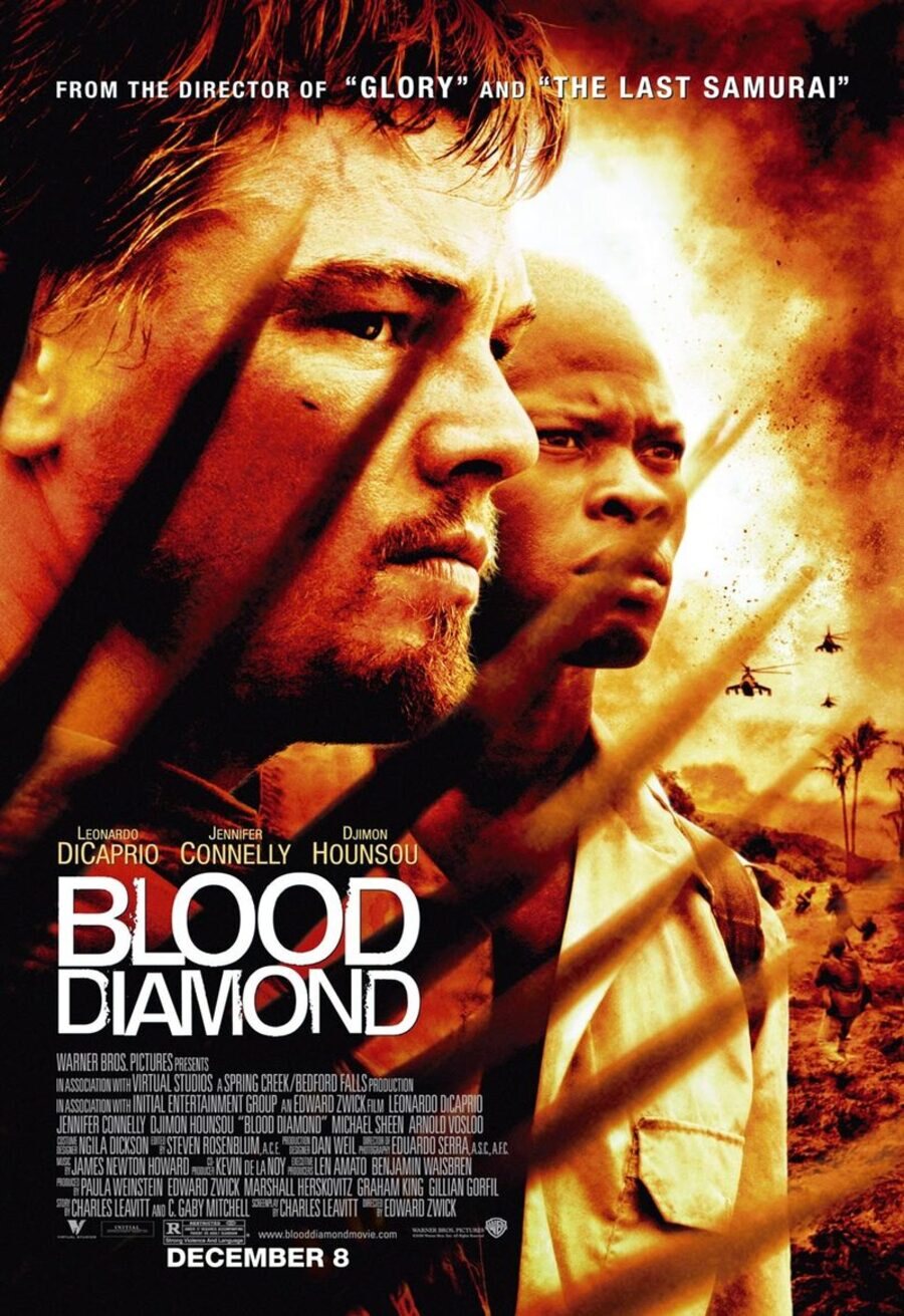 Cartel de Diamante de sangre - EEUU