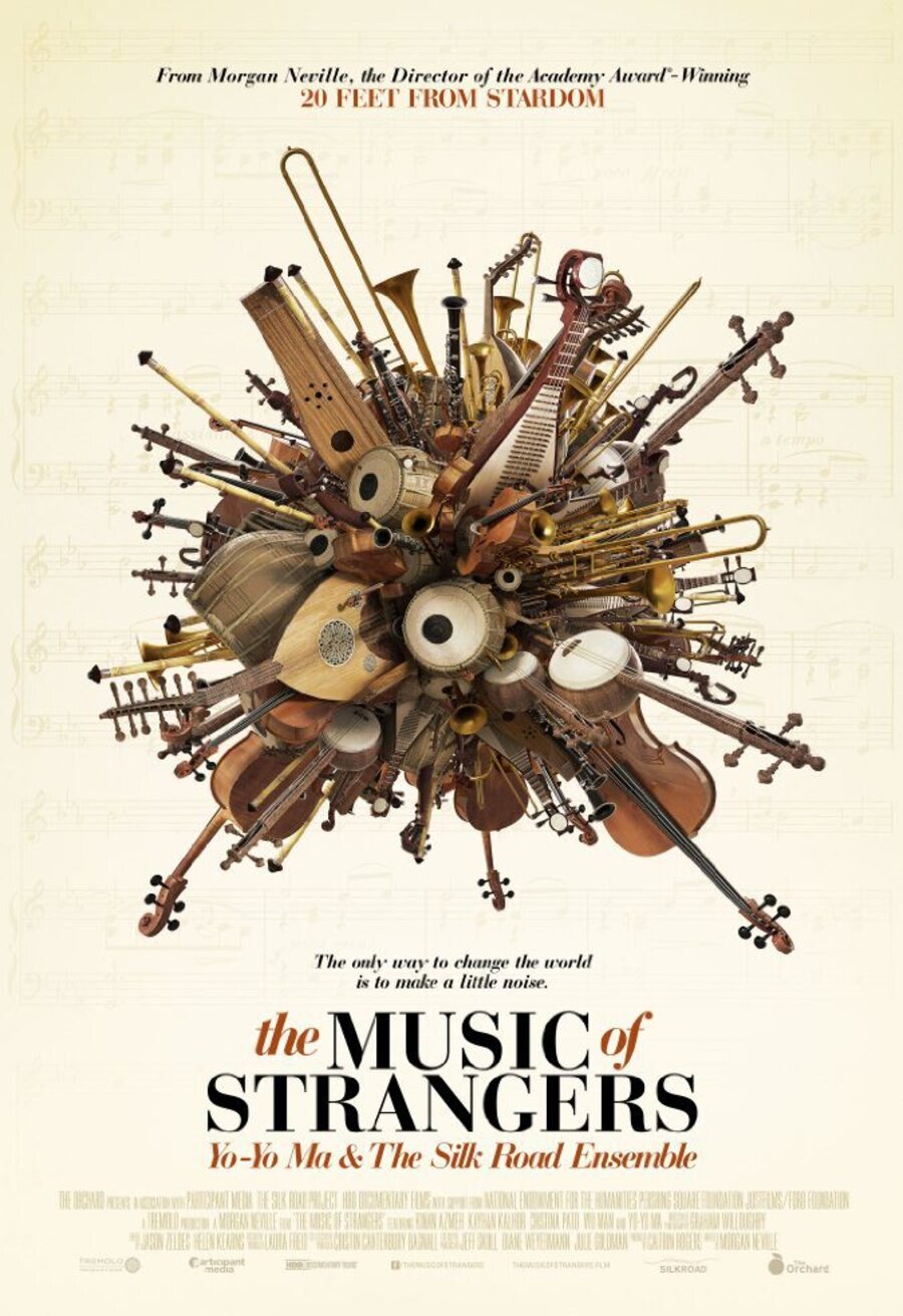 Cartel de The Music of Strangers - EE.UU.