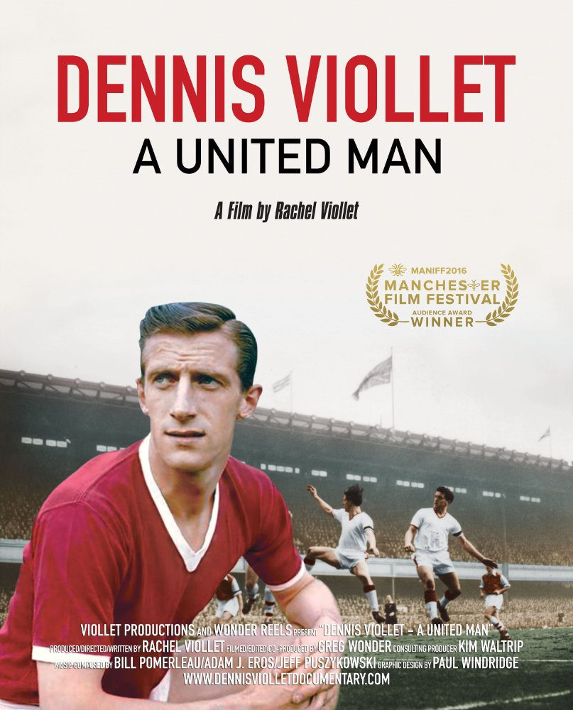 Cartel de Dennis Viollet: A United Man - U.K.
