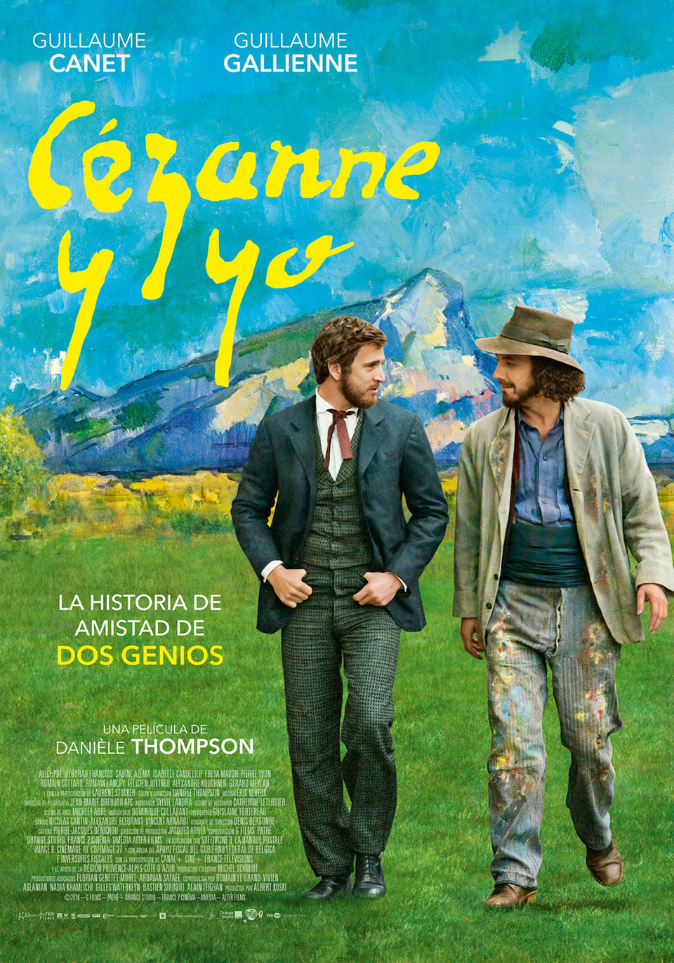 Cartel de Cézanne et moi - España