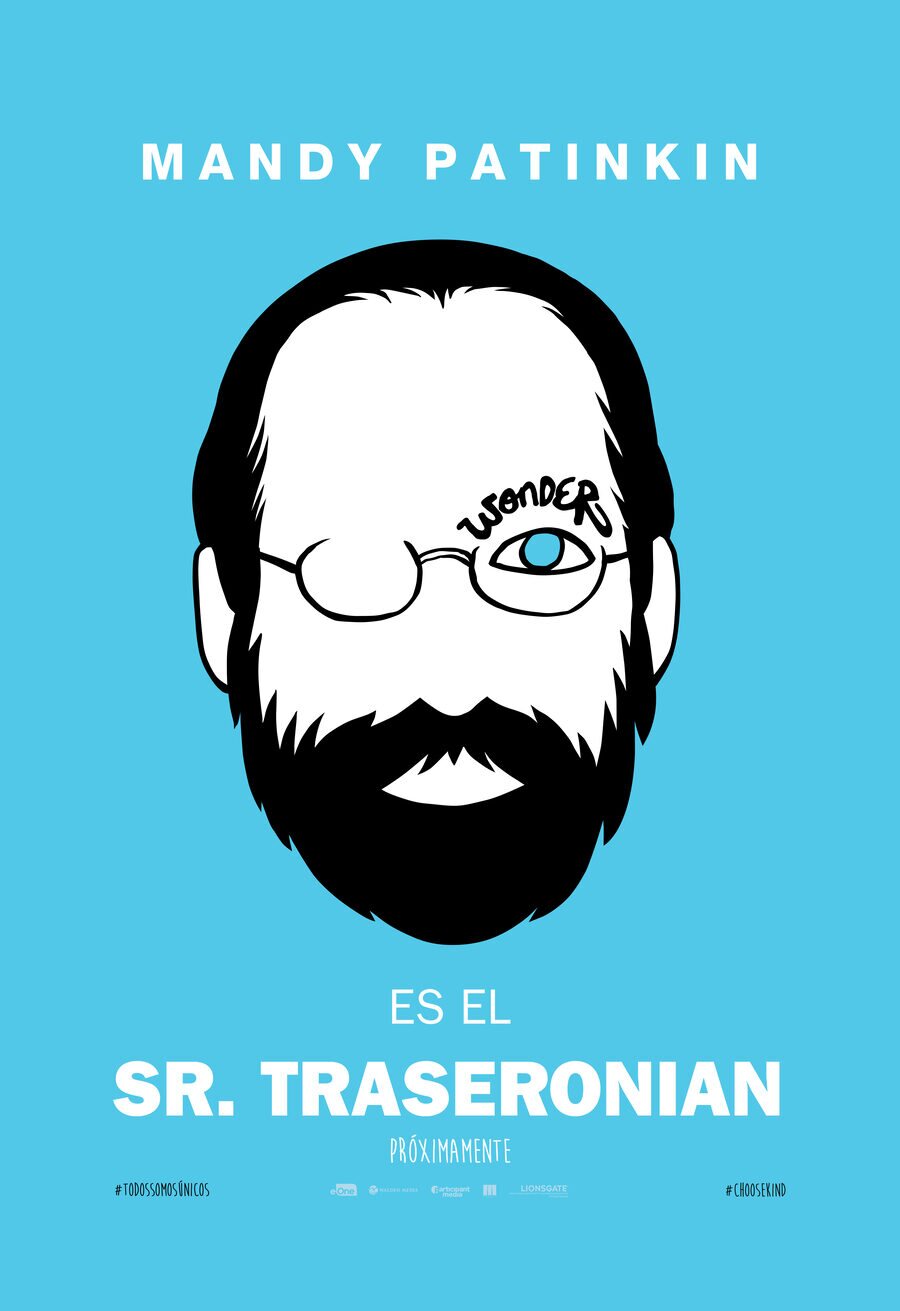 Cartel de Extraordinario - Cartel personaje: Sr. Traseronian