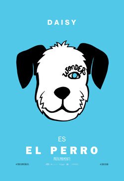 Cartel personaje: El perro