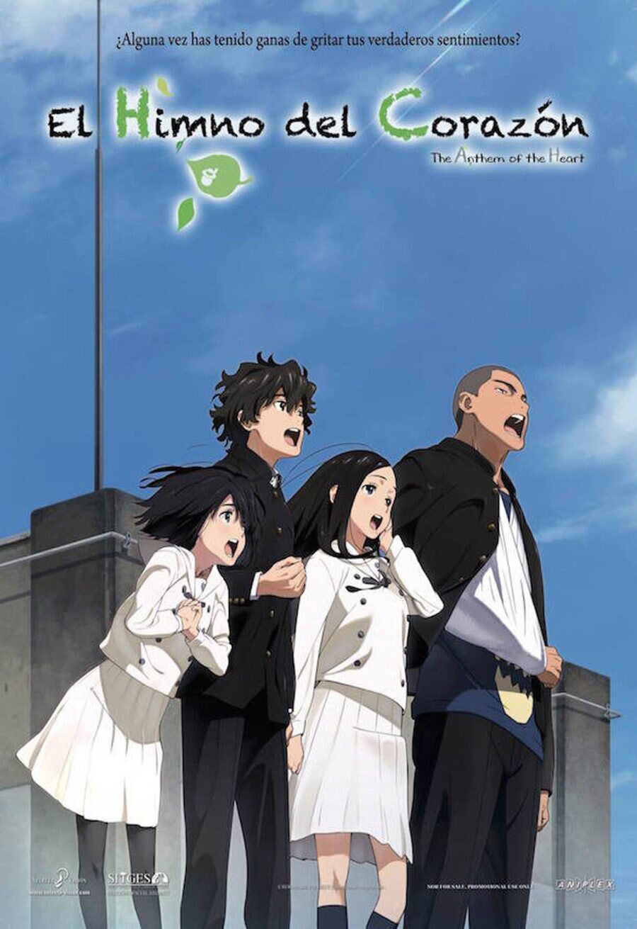 Cartel de The Anthem of the Heart - España #1