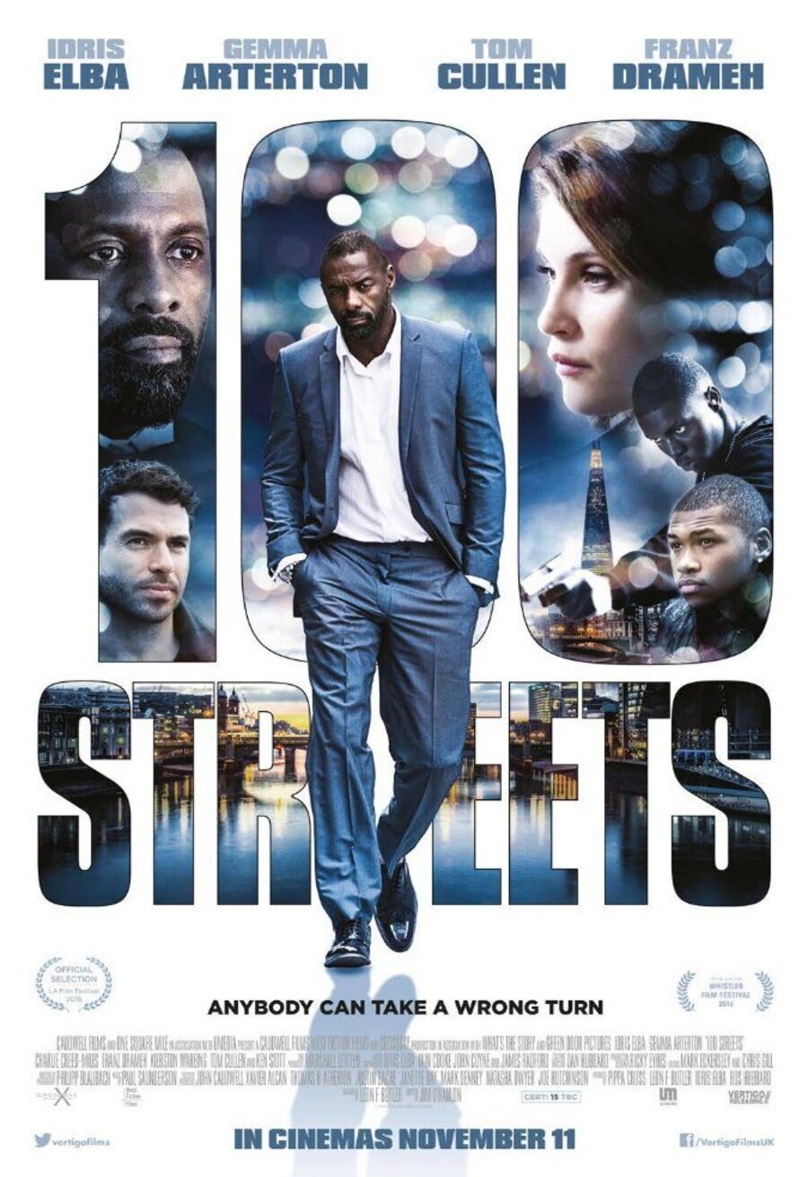 Cartel de 100 Streets - U.K.