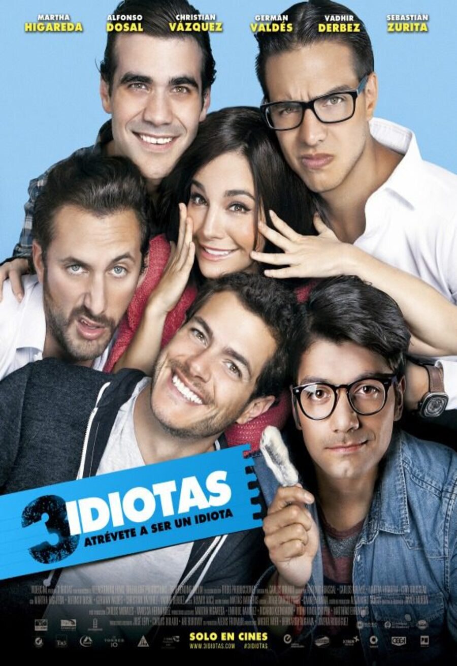 Cartel de 3 idiotas - Teaser 3 idiotas