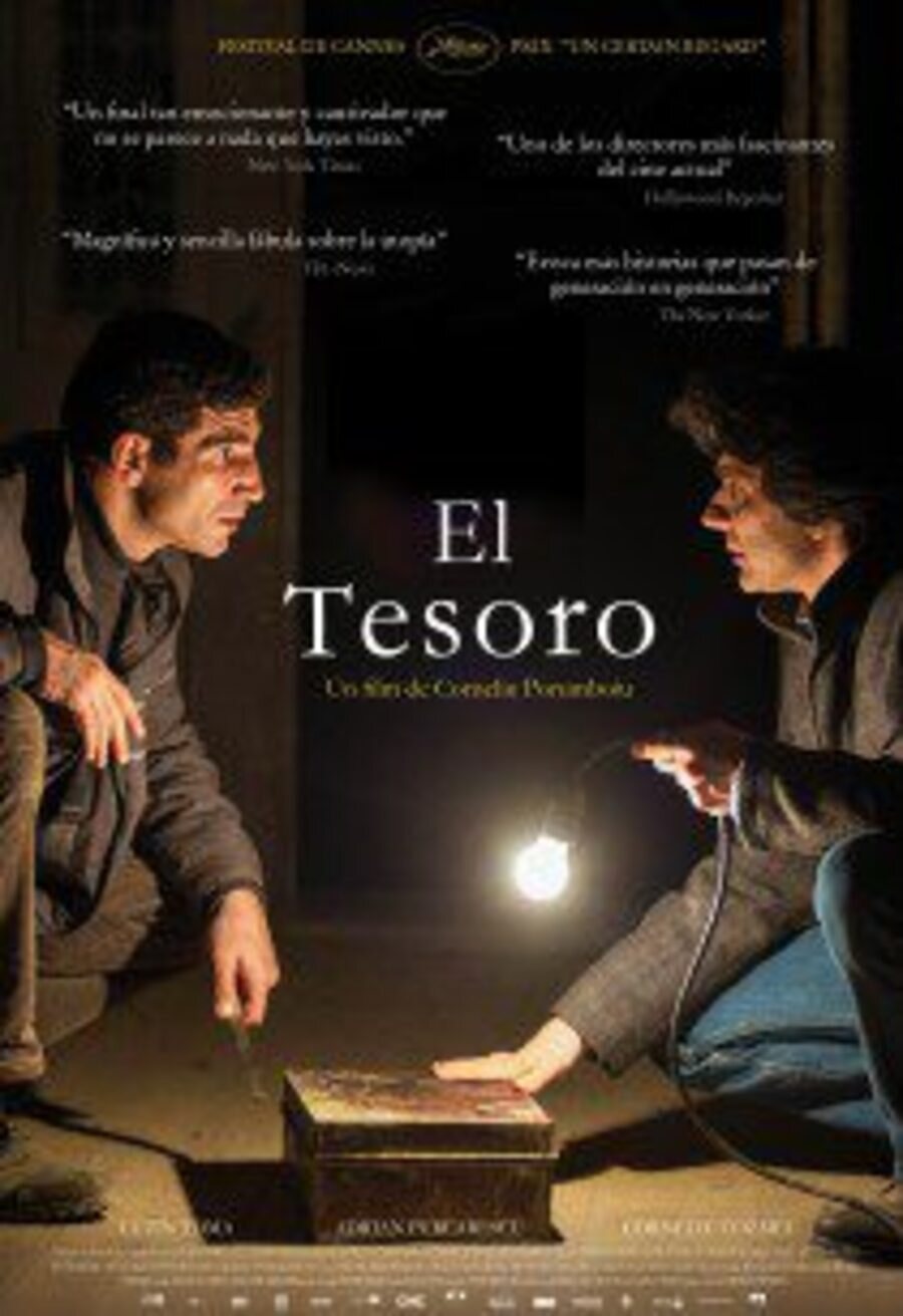 Cartel de El tesoro - Cartel español