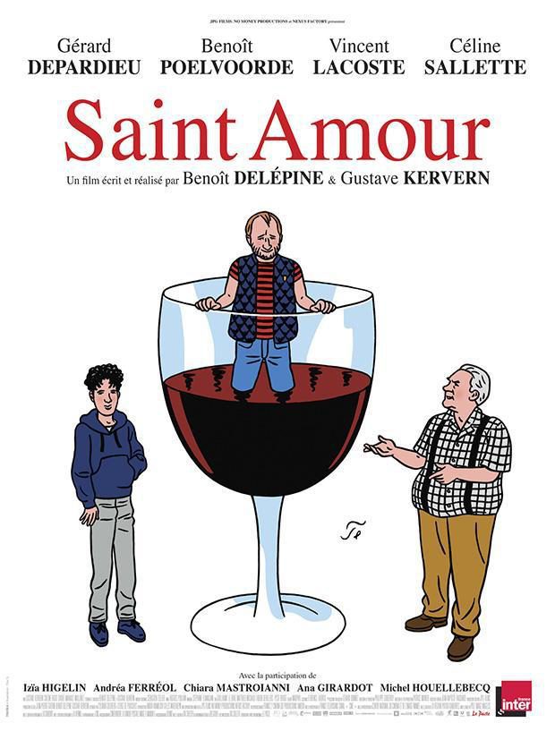 Cartel de Saint Amour: Una cata de vida - Francia