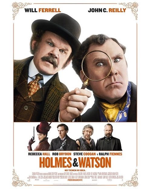 Cartel de Holmes & Watson - Cartel España