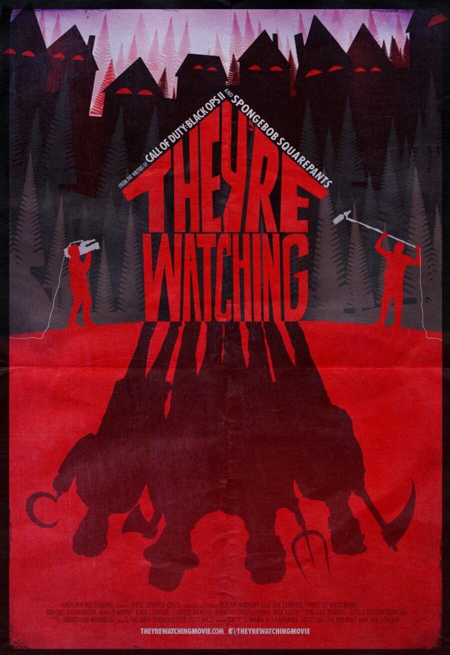 Cartel de They're Watching - Cartel oficial