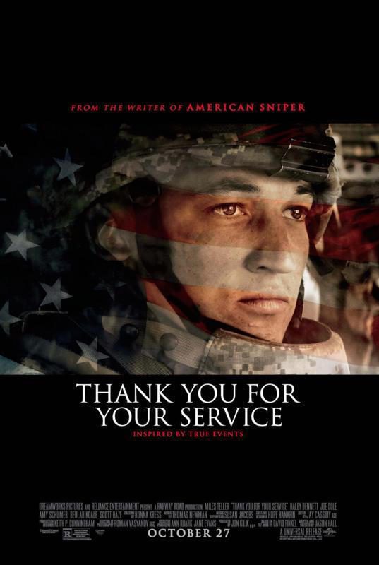 Cartel de Thank you for your service - Poster EE.UU. #2