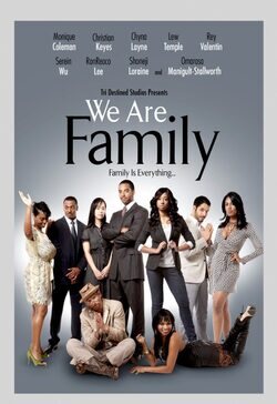 Cartel de We Are Family