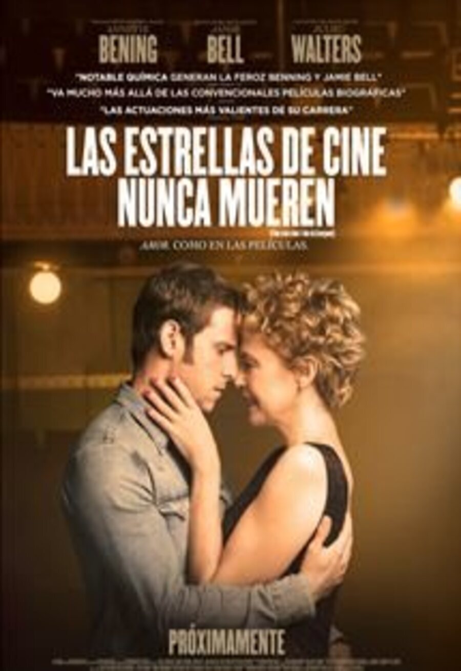 Cartel de Las estrellas de cine nunca mueren - México