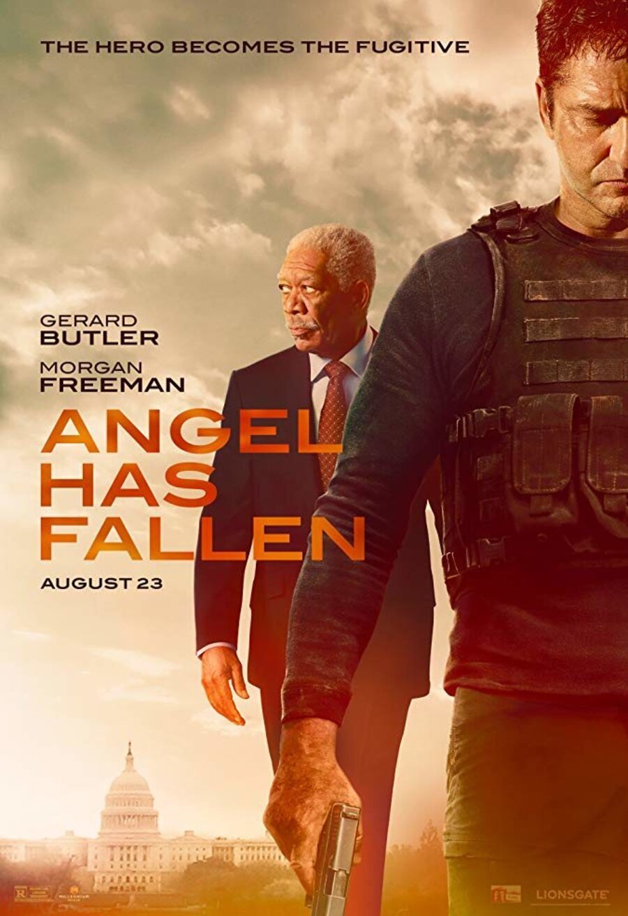 Cartel de Agente Bajo Fuego - 
