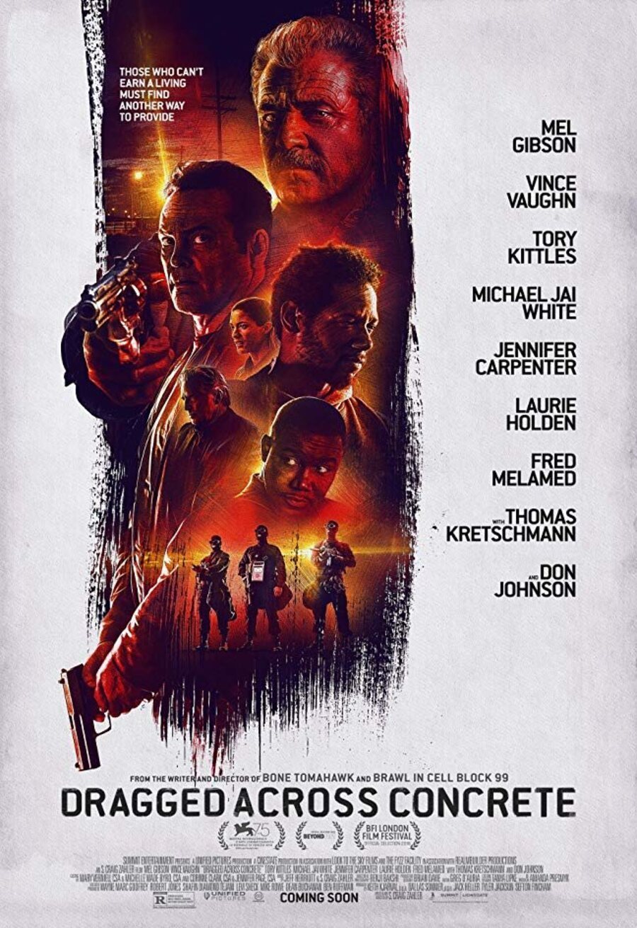 Cartel de Dragged Across Concrete - Cartel