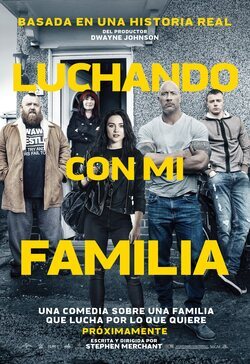 Cartel de Luchando con mi familia