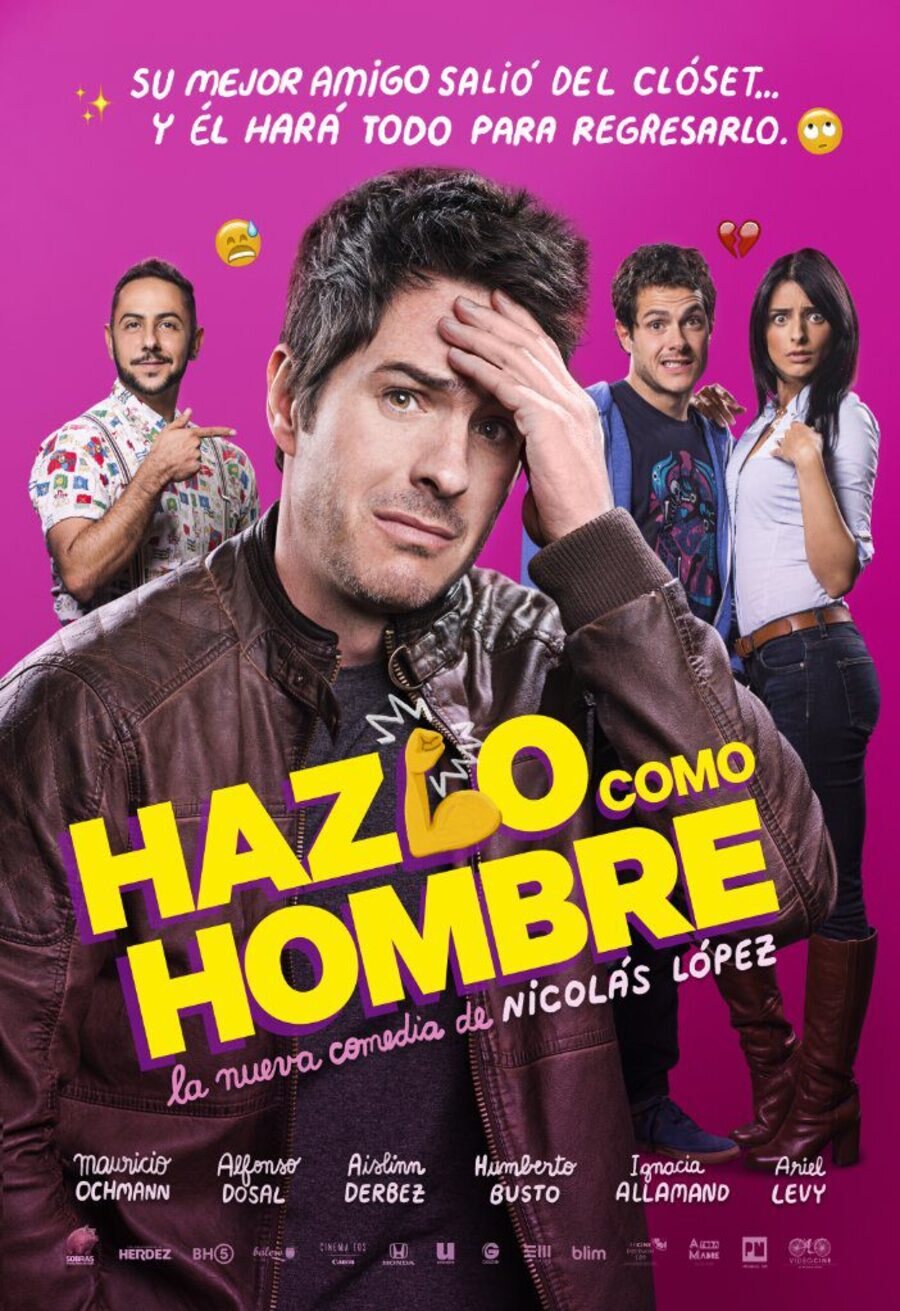 Cartel de Hazlo como hombre - Cartel Español