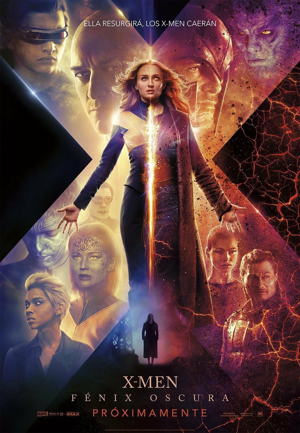 Cartel de X-Men: Dark Phoenix - Póster español