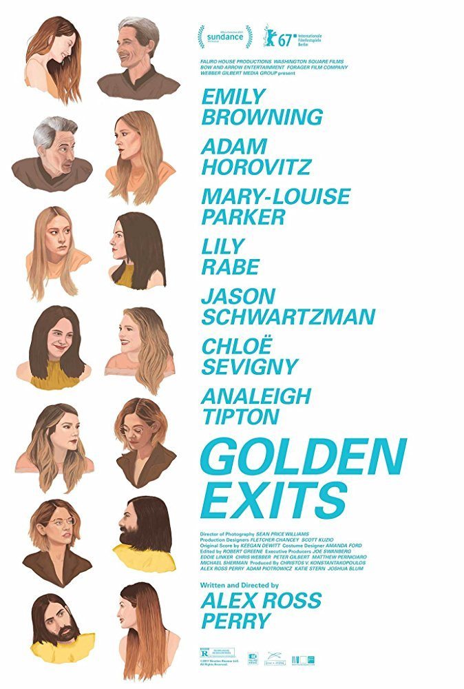 Cartel de Golden Exits - Golden Exits