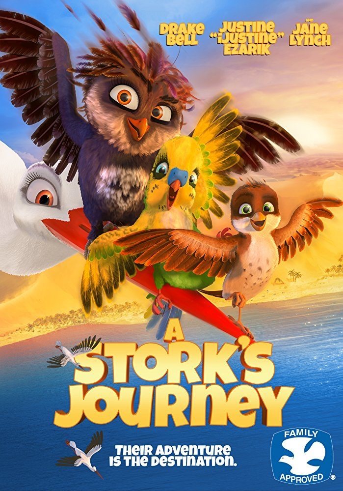 Cartel de Una cigüeña en apuros - A Stork's Journey