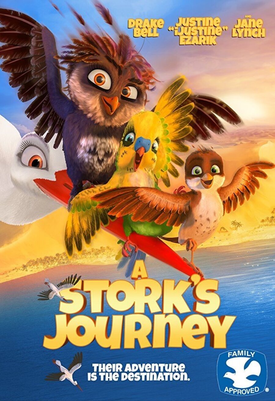 Cartel de Una cigüeña en apuros - A Stork's Journey