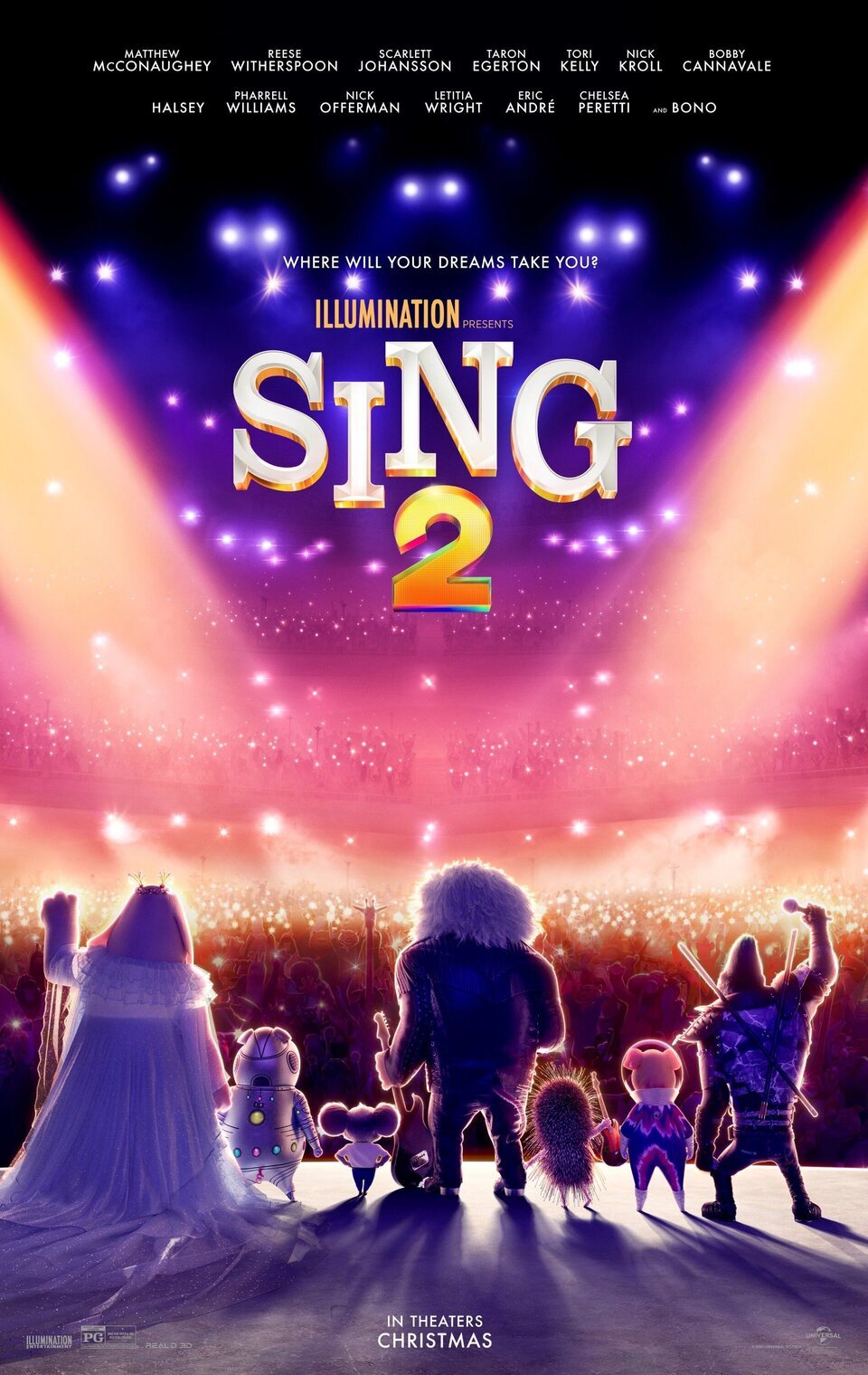 Cartel de Sing 2: ¡Ven Y Canta De Nuevo! - EEUU