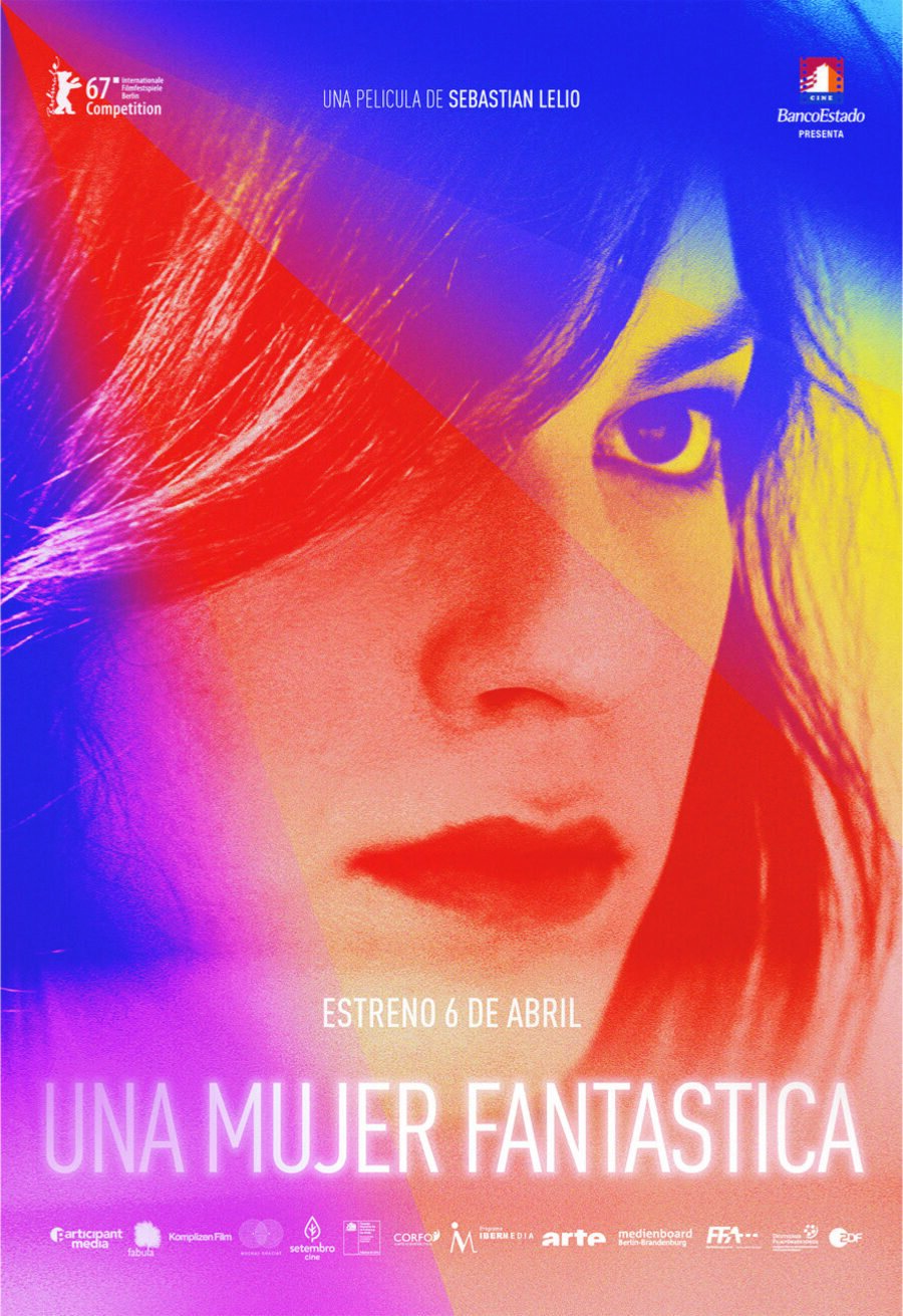 Cartel de Una mujer fantástica - Chile
