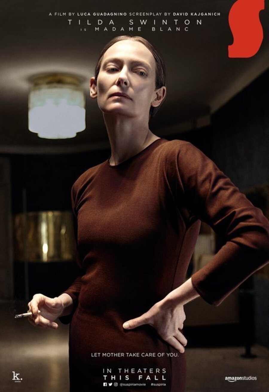 Cartel de Suspiria - Tilda Swinton