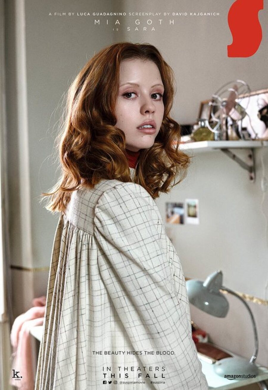 Cartel de Suspiria - Mia Goth