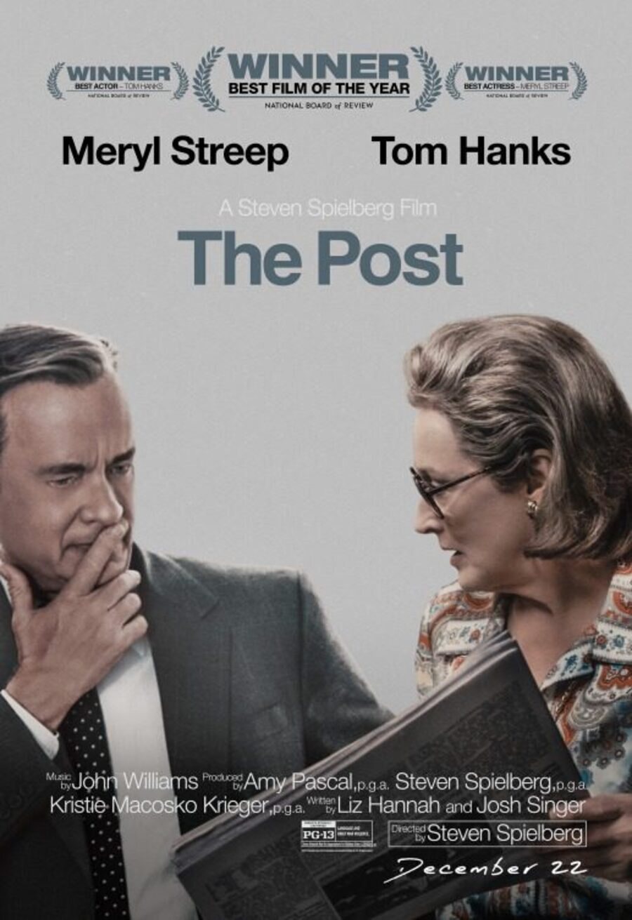 Cartel de The Post: los oscuros secretos del Pentágono - 