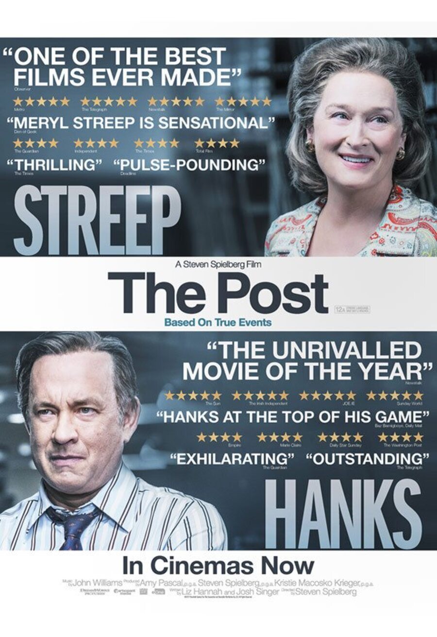 Cartel de The Post: los oscuros secretos del Pentágono - 
