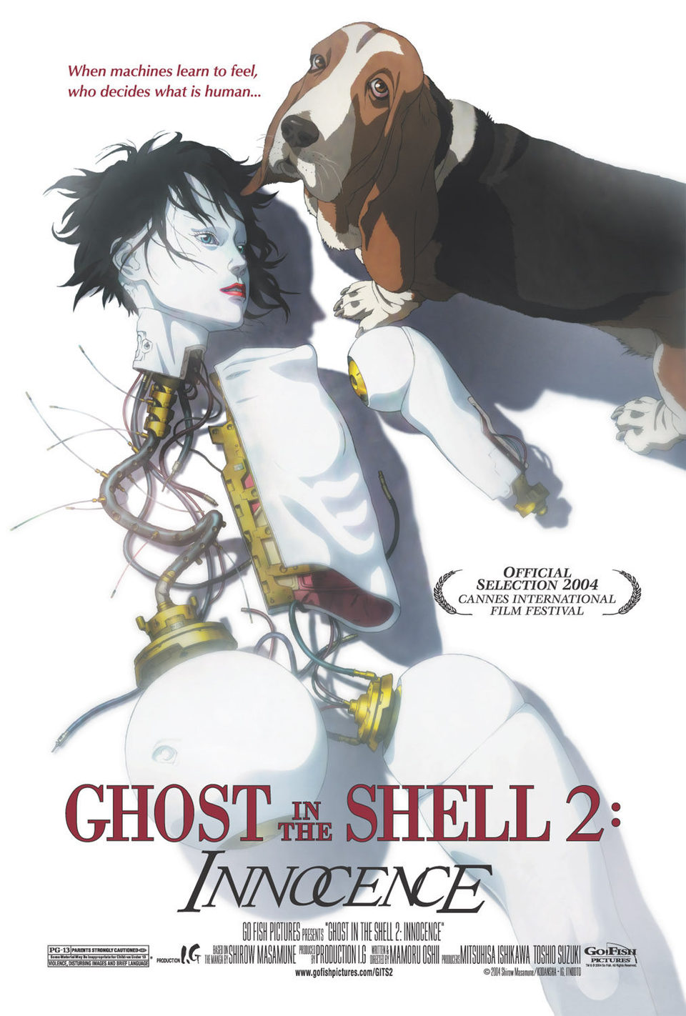 Cartel de Ghost in the Shell 2: Inocencia - Estados Unidos