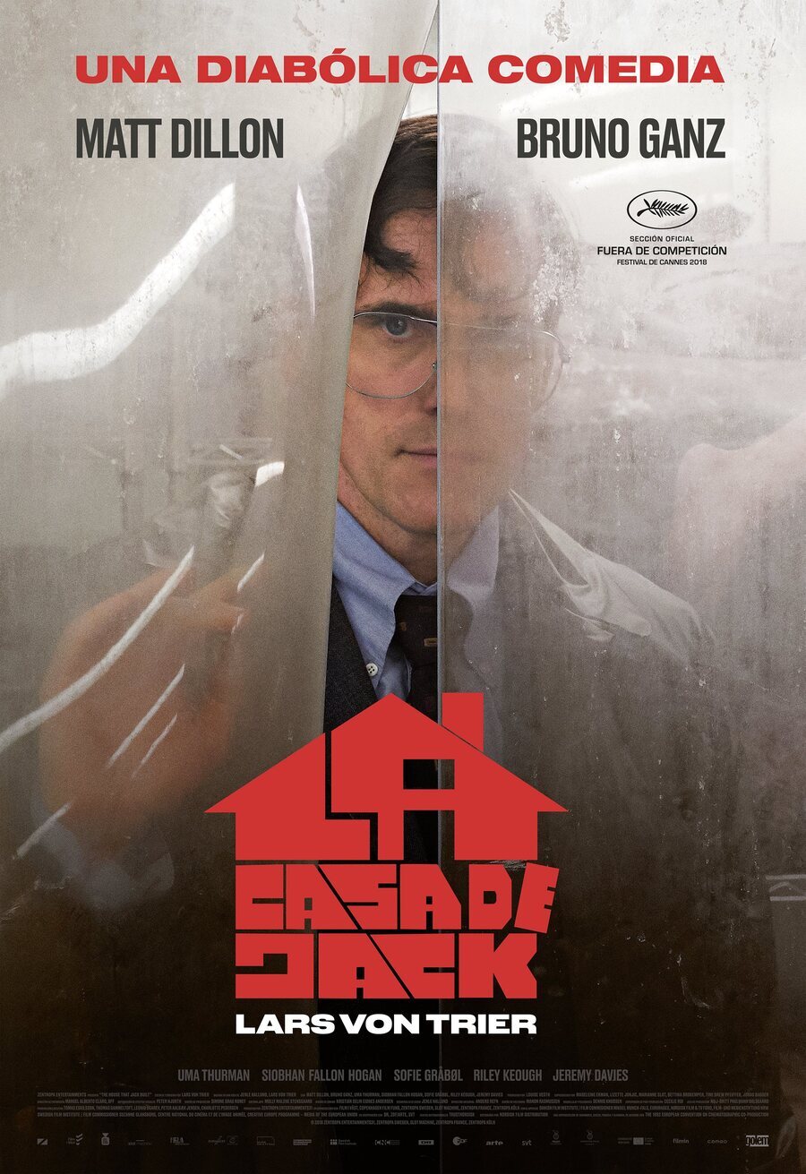 Cartel de The House That Jack Built - España