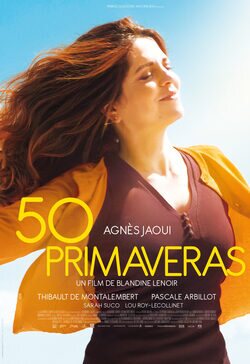 Cartel de 50 primaveras