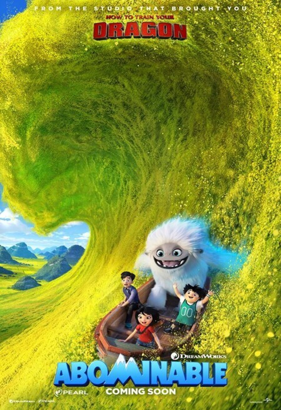 Cartel de Un amigo abominable - Póster EEUU #3
