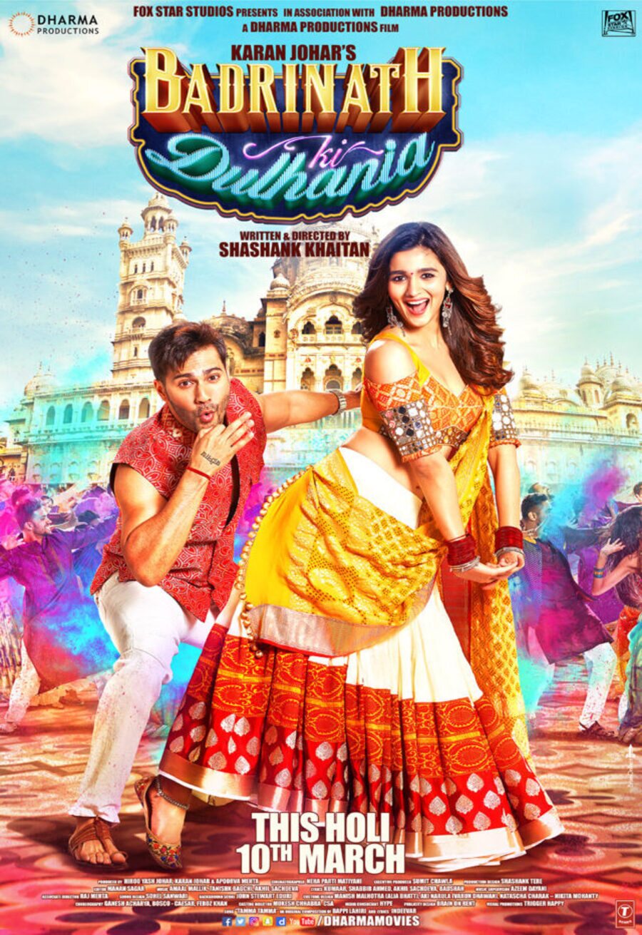 Cartel de Badrinath Ki Dulhania - E.E.U.U. #2