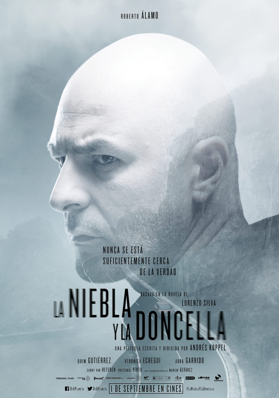Cartel de La Niebla Y La Doncella - Roberto Álamo